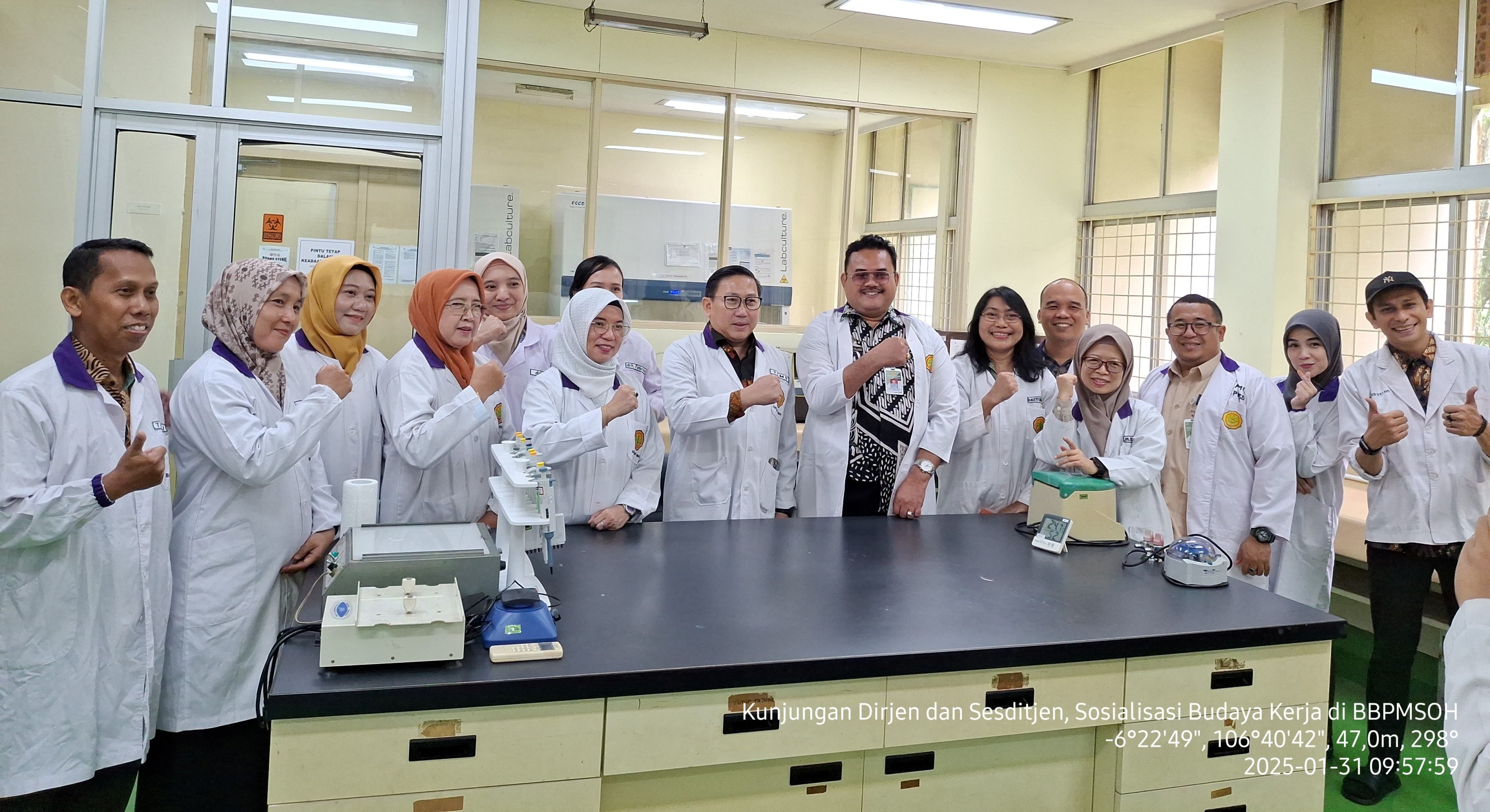 Penguatan Budaya Kerja dan Peran BBPMSOH, Dir Jen PKH ke Gunungsindur